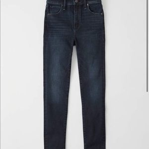 New abercrombie high rise super skinny ankle jeans